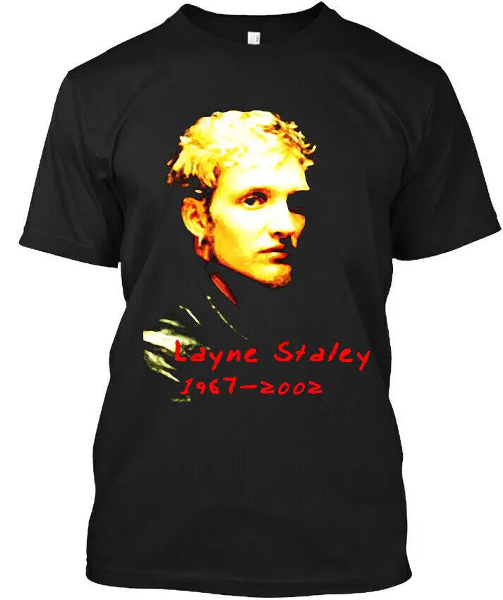 

Layne Staley American Grunge Musician Retro Art Logo T-Shirt S-5XL