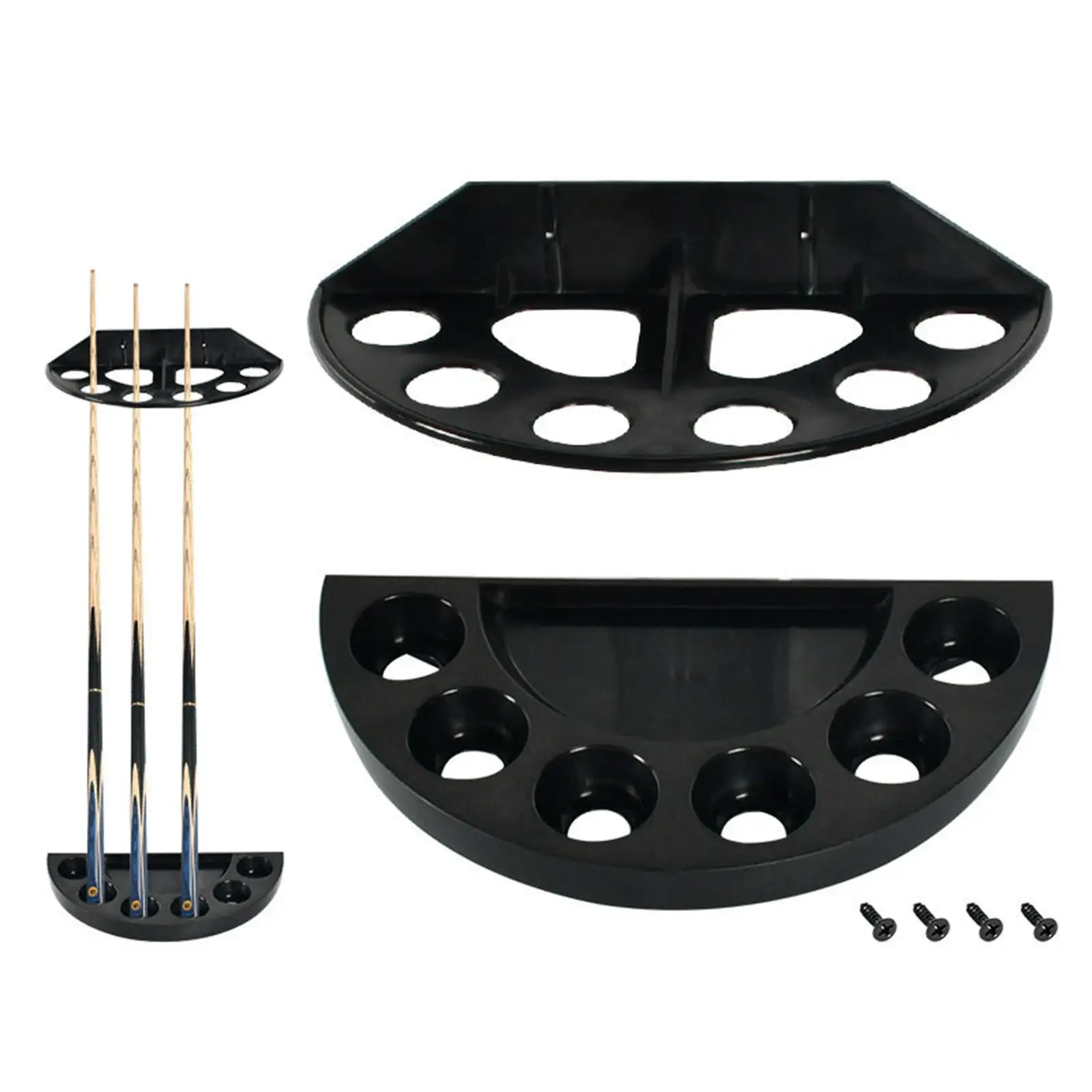 Wall Mounted Pool Cue Rack Billiards Pool Stick Holder for Game Room Indoor image 4