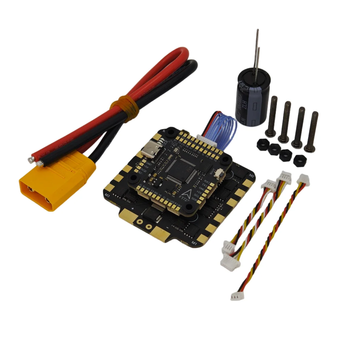 XFlight Hobby F722 controlador de vuelo pila con 4 en 1 80A ESC BLS integrando 5/10V doble BEC para RC Dron de carreras con visión en primera persona estilo libre