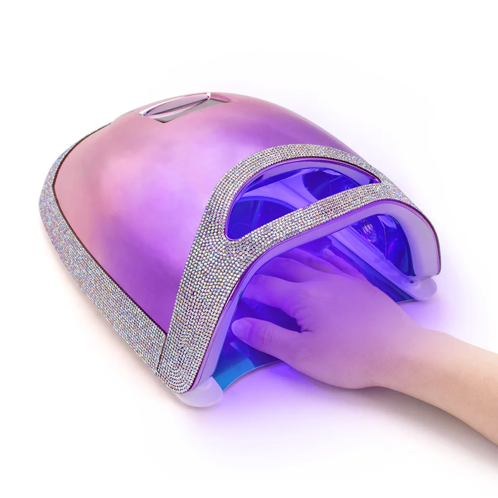 UV Led Professionele Nagellamp Met Batterij Oplaadbare Led Licht Voor Nagels Draadloze Gel Lak Droger Accu Nail Lamp Make-Up