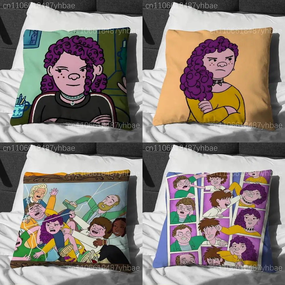 

L-Long Story Short Show Pillowcases Cute Funny Pillow Case For Wedding Party Home Decor Comfy Pillow Cover