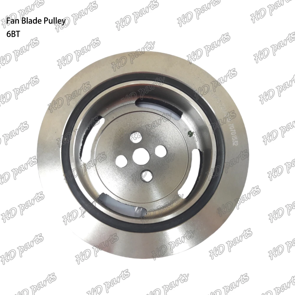 6BT Lüfterblatt-Riemenscheibe, geeignet für Cummins-Motorteile
