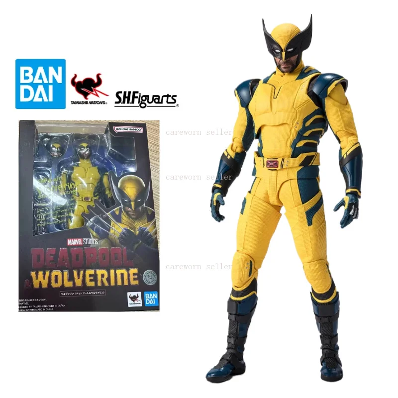 【-in-stock-】-bandai-shf-deadpool-and-wolverine-marvel-movie-edition-wolverine-uncle-handheld-products