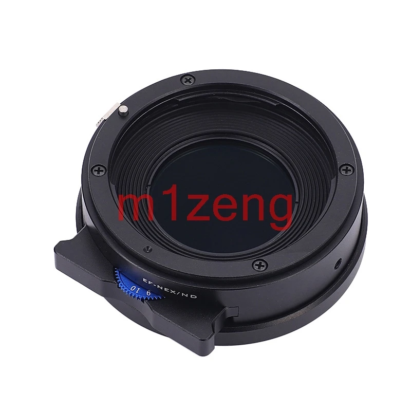 EF-NEX adapter ring with vario ND filter for canon eos lens to sony E mount a7 a7r a7s a7r3 a7m5 a9 A1 A6700 ZV-E10 ZV-E1 camera