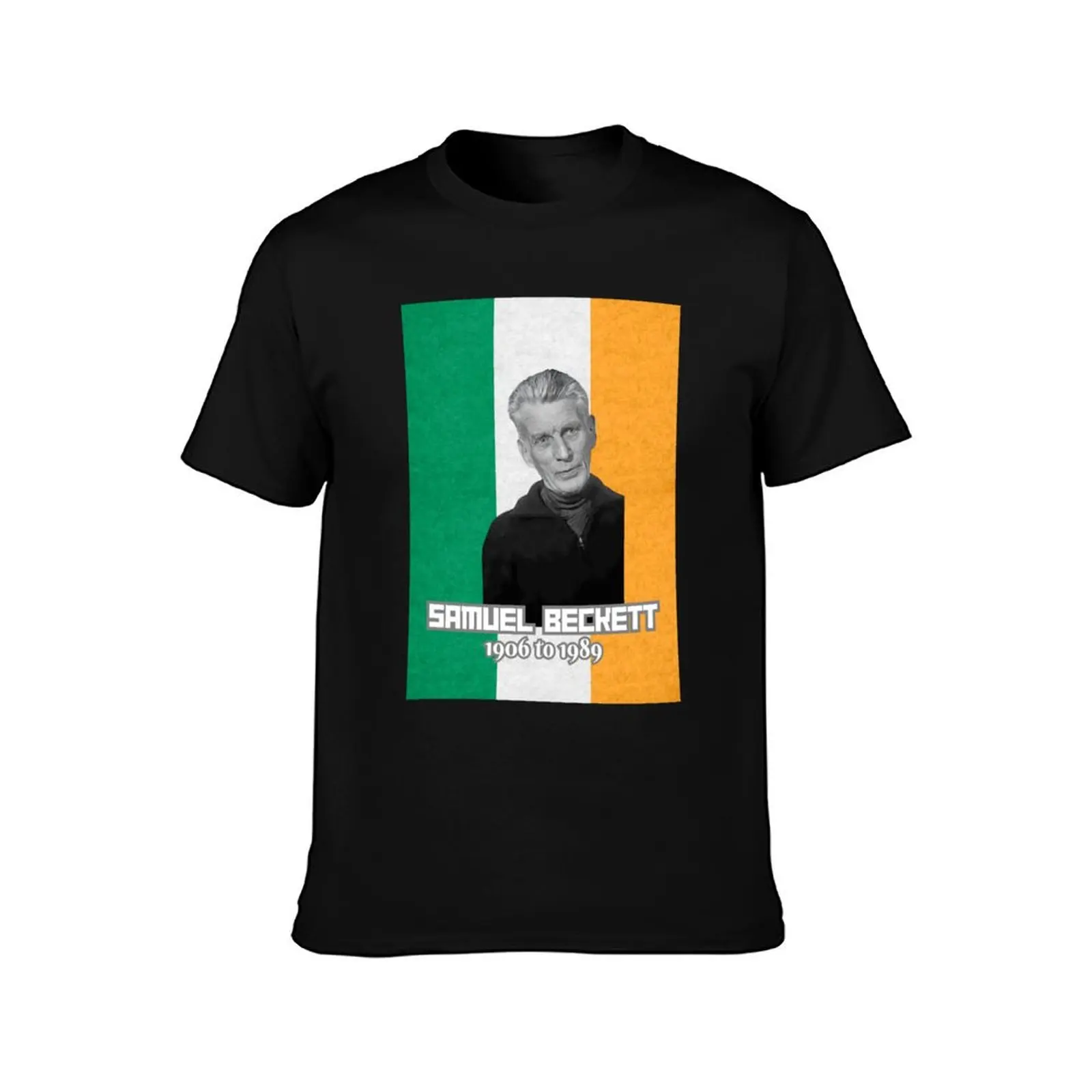Samuel Beckett Famous Irish Novalist T-Shirt Summer Holiday Casual Tee T-Shirt