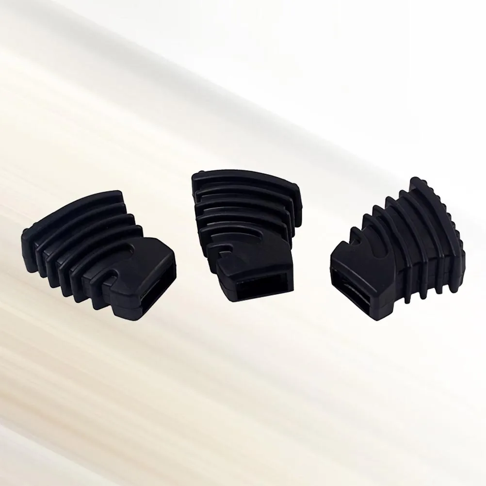 

3Pcs Drum Rubber Feet Black S Size for Drum Rack Cymbal Stand Single Braced Percussion Parts Percussion Parts