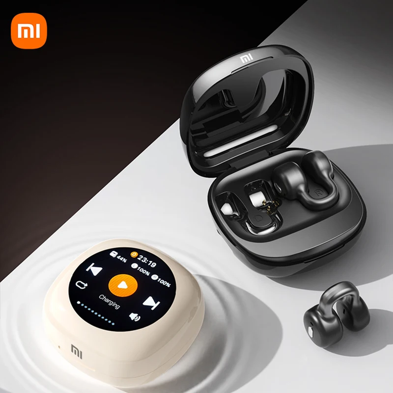 

Xiaomi MIJIA CT11 Wireless ANC Bluetooth Headphones Mijia LED Touch Screen Visible Earphones Active Noise Cancellation Headset