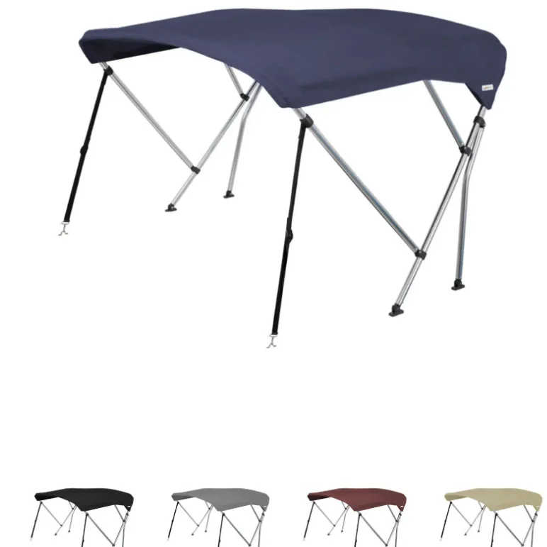 دائم أكسفورد الشمس الظل بيميني الأعلى للقوارب حالة جديدة استبدال غطاء قارب المظلة مع المفصلي #3