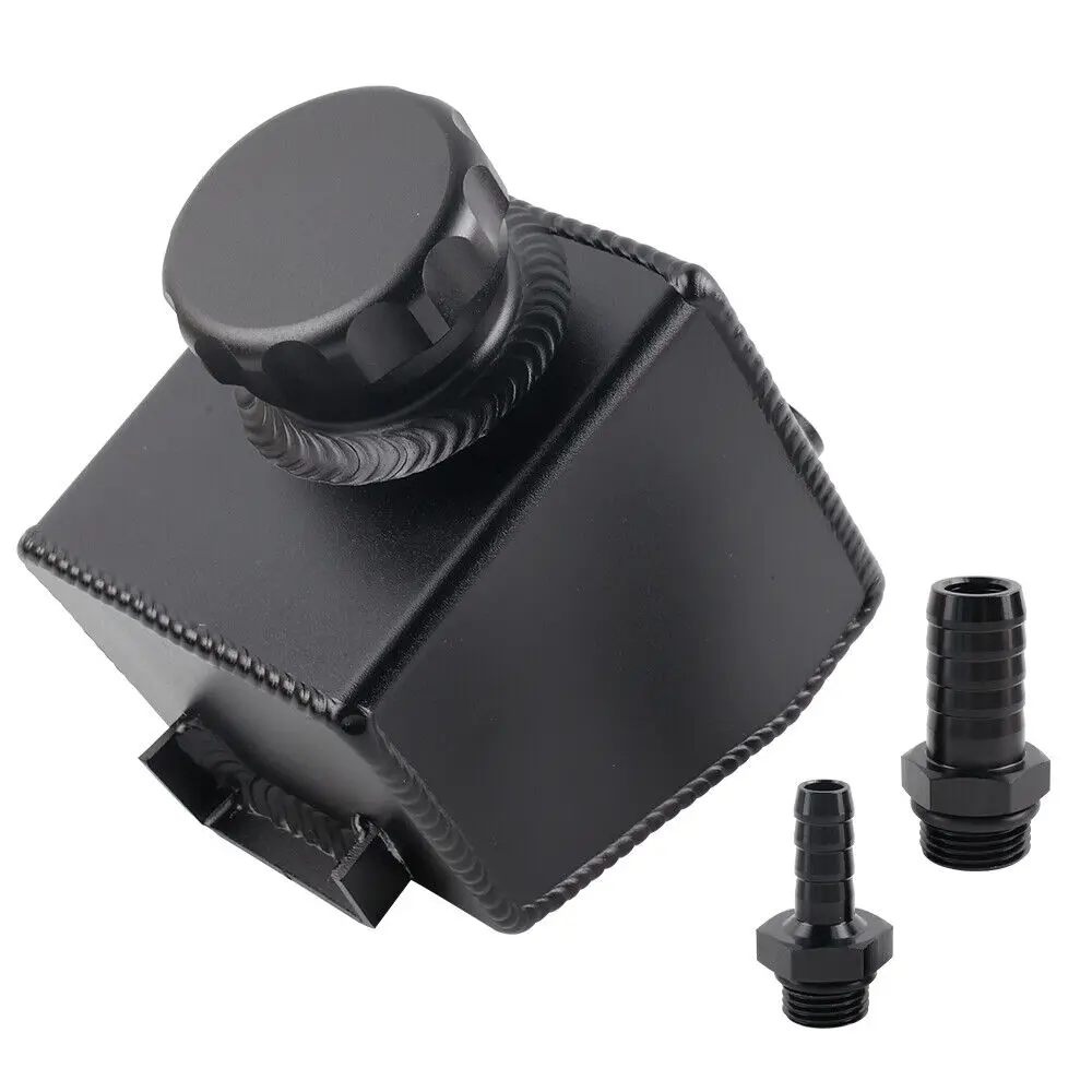 مضخة توجيه كهربائية لخزان السوائل باللون الأسود الفضي مصقولة لألومنيوم V6 V8 VT VX VU VY VZ VE LS1 LS2