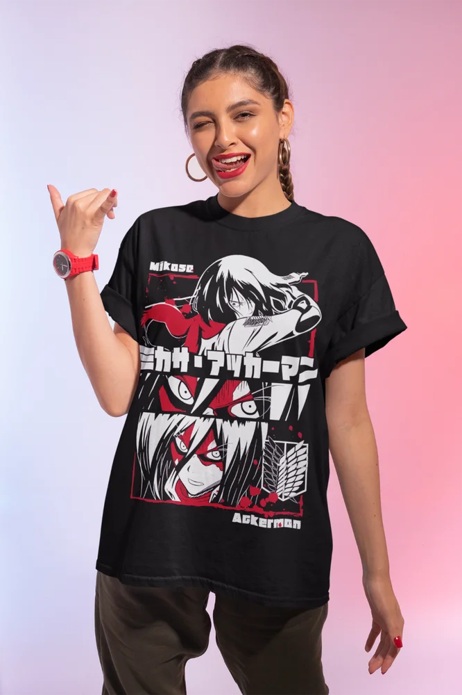 Attack on Titan T-Shirt Shingeki No Kyojin Anime Shirt Soft Tee All Sizes