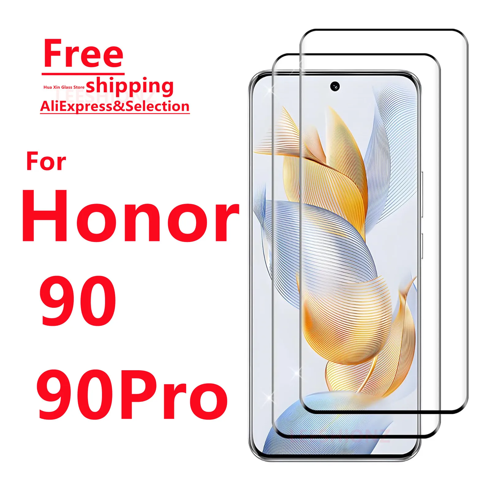 

For Honor 90 90Pro Tempered Glass Screen Protector-Smartphone Protection Suitable for Honor 90 90Pro Series