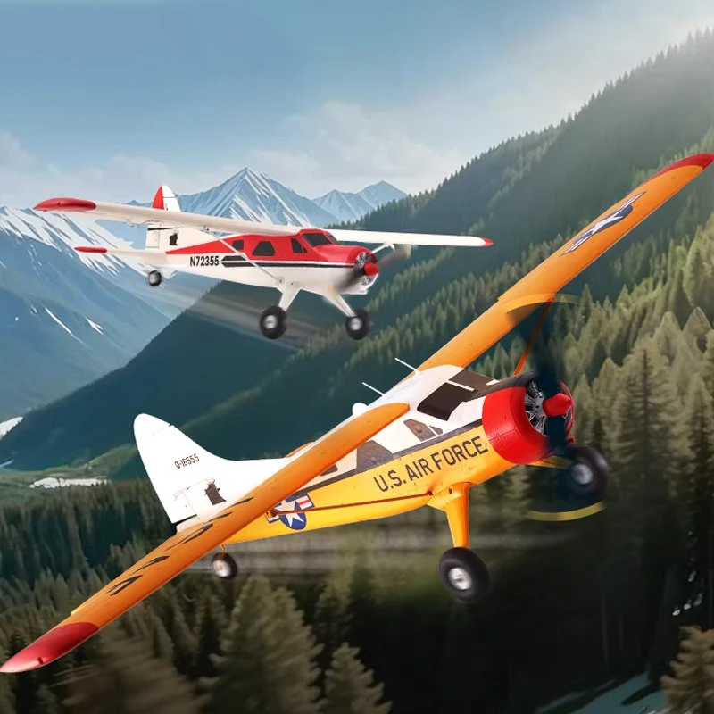 

Fms Beaver 800mm Beginner-Friendly Remote Control Fixed Wing Aircraft Diy Kit Electric-Powered Small Wingspan Airplane Model