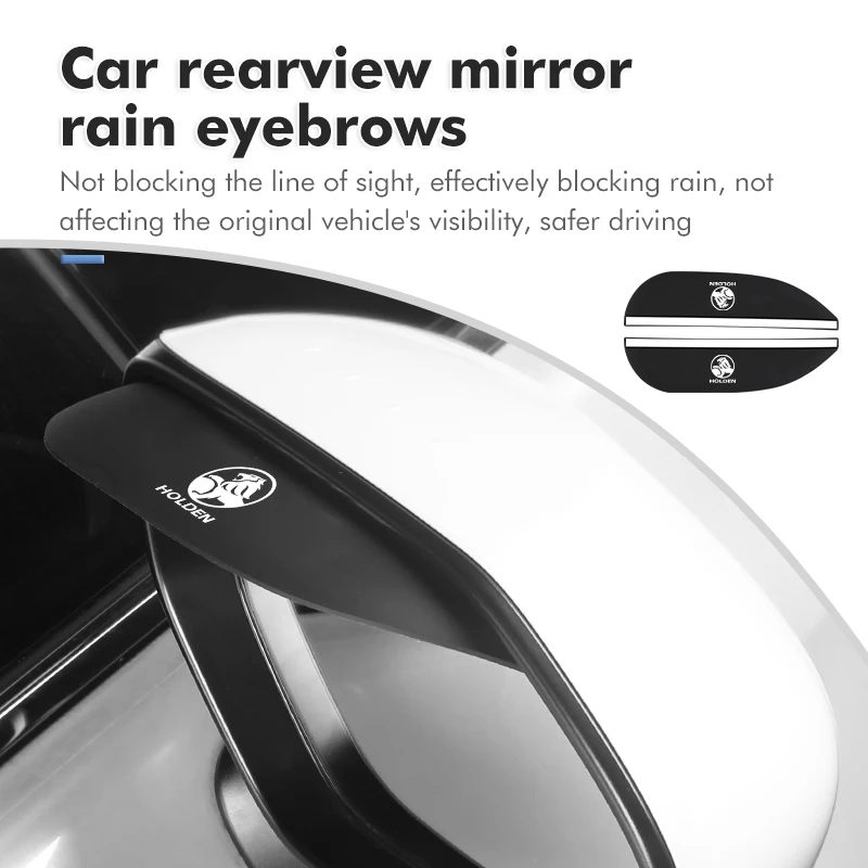 Protection de rétroviseur de voiture en PVC, imperméable à l'eau, pare-pluie, pour Holden Astra Commodore Monaro Trailblazer Colorado, 2 pièces