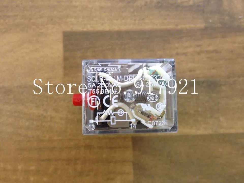 [ZOB] Songchuan SCLB-W-LM-DPDT-C relay 230V  --20pcs/lot