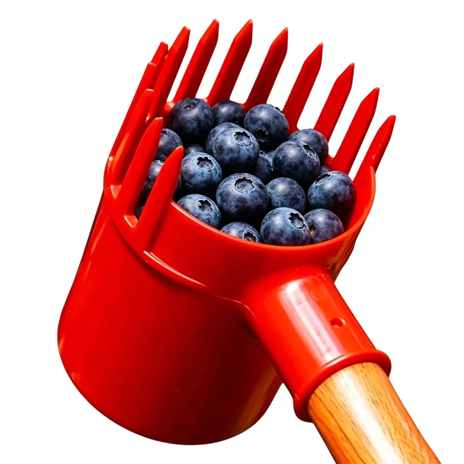 Berry Picker Portable Fruit Picker Easy to Use Practical Picking Device for Farm Park Efficient Picking Tool Portable Premium