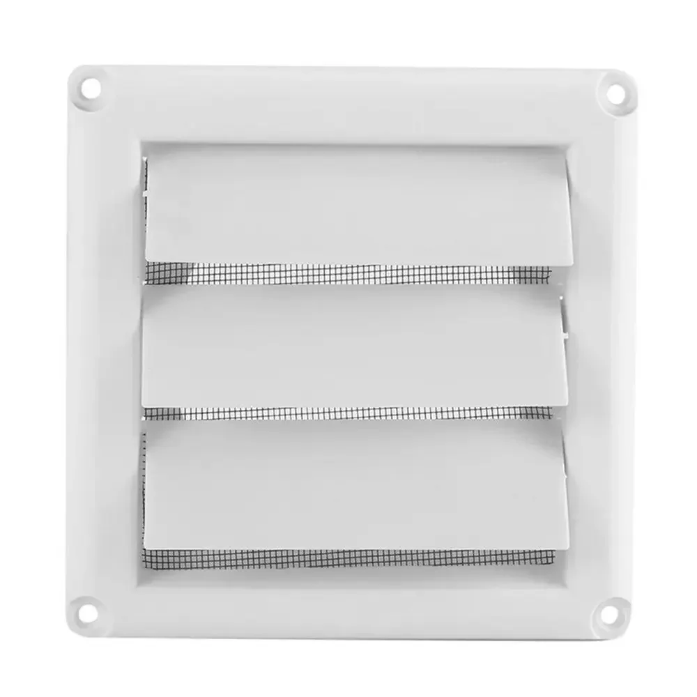 with Insect Screen Air Dryer Vent Cover 150*150mm/200*200mm Exhaust Outlet Ducts Shutter Spare Parts Louver Vent