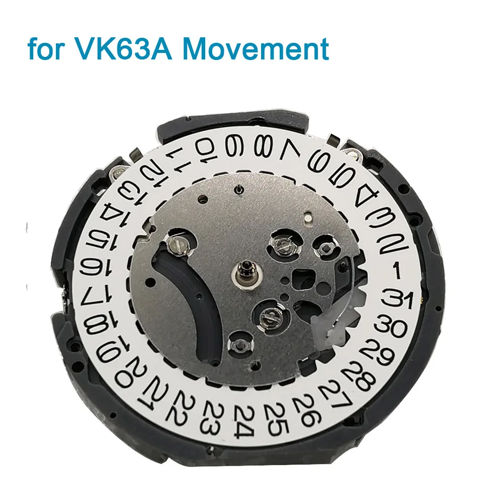 Single Calendar VK63 Movement Repair Tool Replacement for VK63A Quartz Movement Accessories