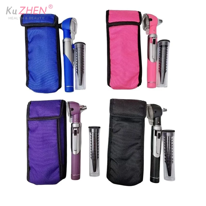 ABS Otoscope - Ear Scope With Light, Ear Infection Detector,Perfect For Nursing & Medical Students For Kids And Adults & Pets