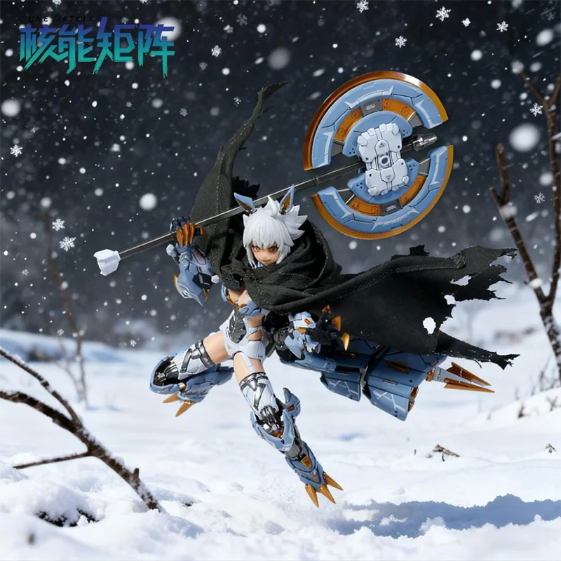 

NUKE MATRIX Fantasy Girls CF06 Mad Wolf Carolina Rolphe Anime Action Figure Model Toys Ornamental Collectible Gift for Boys Girl