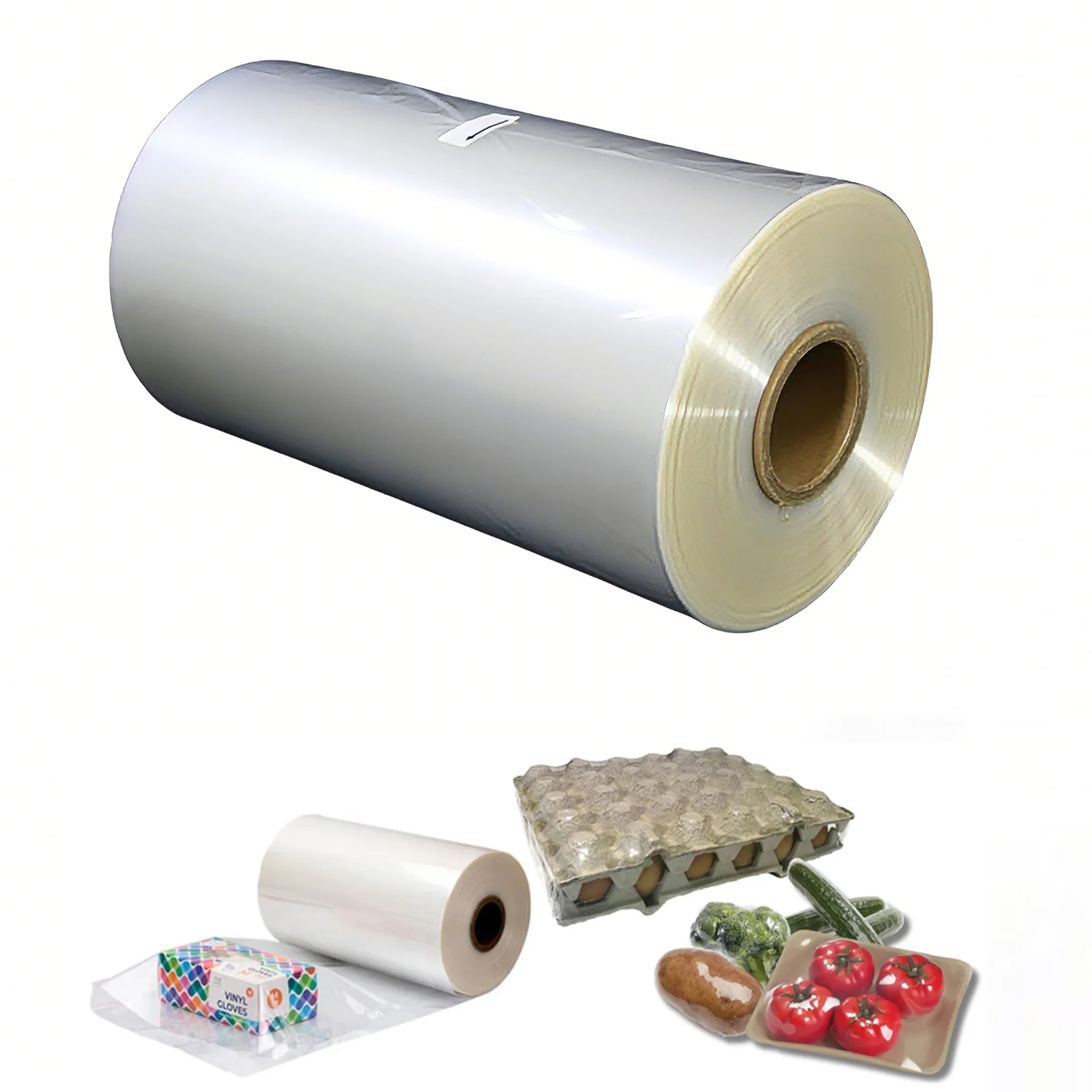 

Высокоэффективная термоусадочная пленка POF толщиной 25 мкм, шириной 11/13,8/15/17,7 дюймов, в упаковке 2624 фута, для изоляции и защиты