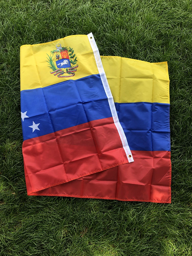 Bandera de Venezuela 90X150CM 3x5ft poliéster baner VE VEN bandera de Venezuela bandera de país para bandera de interior al aire libre