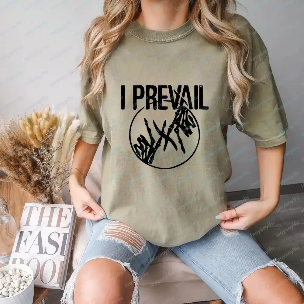 I Prevail - Pop Music Style Fun and Crazy Casual Classic Cotton Short-sleeved T-shirt Suitable for Both Men and Women