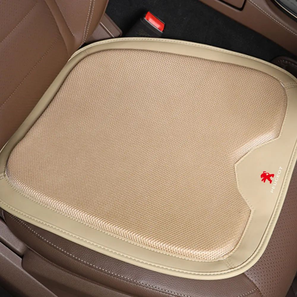 Car Non Slip Seat Cushion Breathable Auto Chair Protector For PEUGEOT 107 206 207 208 307 308 2008 3008 4008 5008 GT 108 301 406