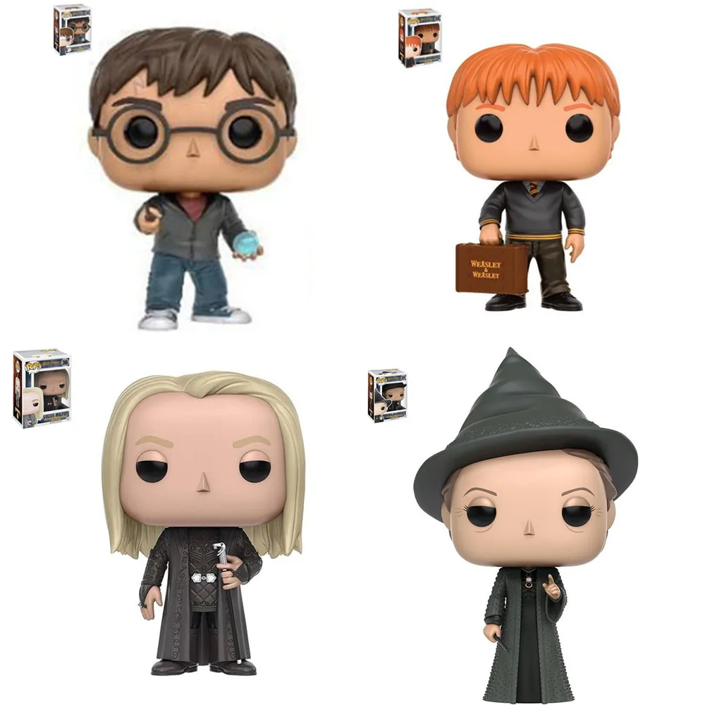 فانكو بوب فريد ويزلي # 33 مينيرفا ماكجونجال # 37 لوسيوس مالفوي # 36 # 32 هدايا لعبة شخصيات الحركة من الفينيل للأطفال #1