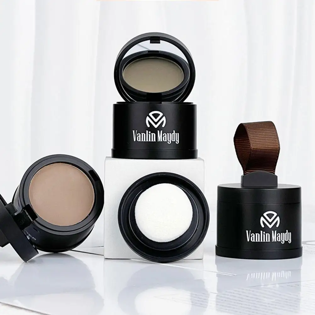 Haarlijn Reparatie Vulling Poeder Haar Schaduw Voorhoofd Concealer Pluizige Kale Dekking Omhoog Trimmen Haar Cover Make-Up Wortel Beaut M7p2