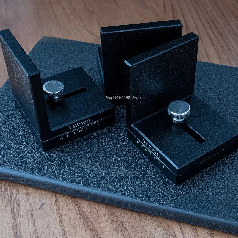 Black Vertical Cutting Aid with Adjustable Spacing for Beginners Cut at 90 Degrees Made 9003 Aluminum Alloy Anodized Durability