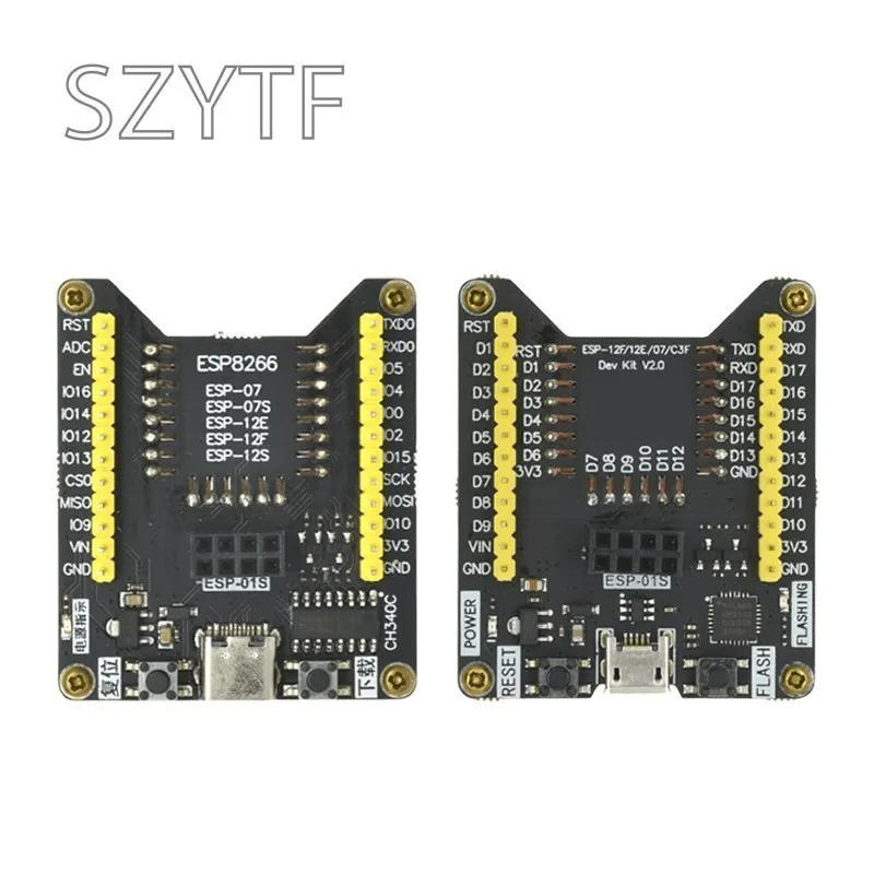 ESP8266 Development WIFI Board Test Frame Burning Fixture Tool Downloader For ESP-01S ESP07S ESP12E ESP12F ESPF1 ESP-F ESP01/07