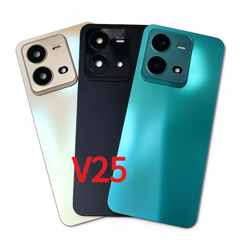 Battery Back Cover Housing For Vivo V25 / V25 Pro, Replacement Rear Back Door Case, Phone Repair Spare Parts, Perfect Fit