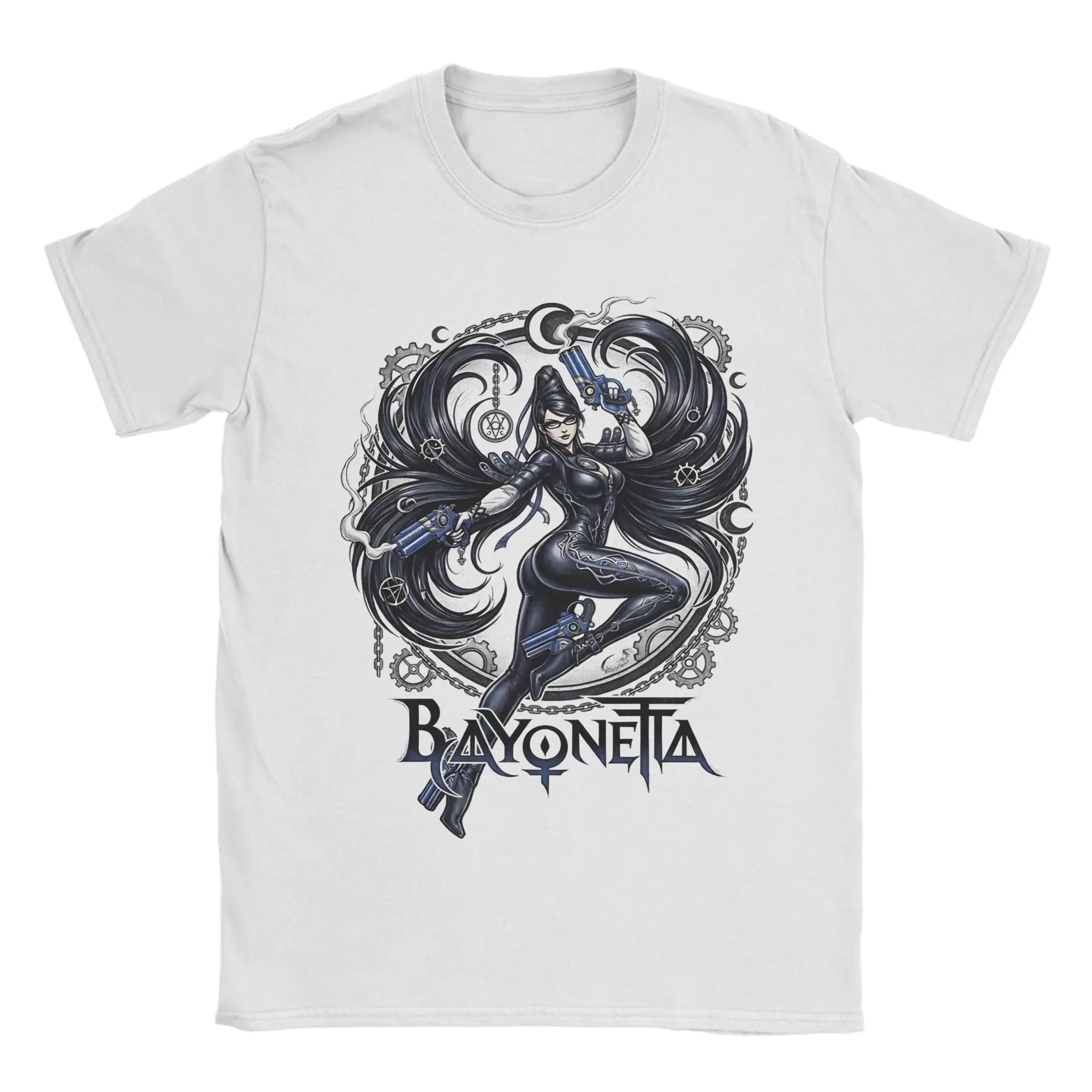 Bayonettas Stylish Witch T Shirt Men Women Cotton Awesome T-Shirts Round Neck  Tee Shirt Short Sleeve Clothes New Arrival
