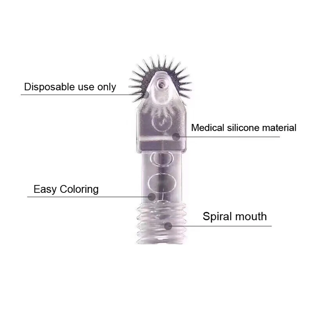Microblading Roller Microshaiding Rollers Shader Needles Microshader Fog Eyebrow  Makeup Big Small Size Manual Tebori Pen Kits