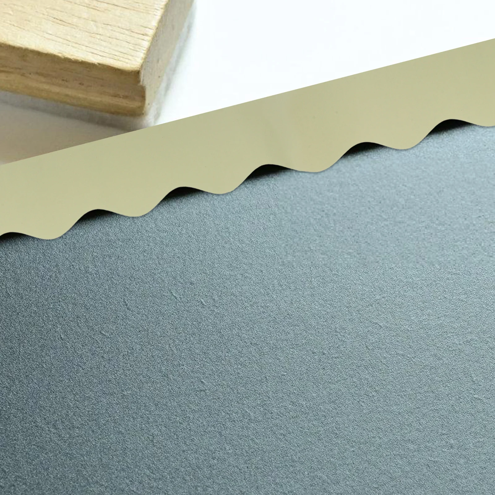 

6pcs Bulletin Board Border Paper Scalloped Decorative Classroom Wall Trim Art Supplies Teaching Tools School Dots