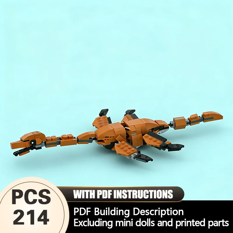 

Creators Animal Series Model MOC Building Bricks Plesiosaurus Modular Technology Gifts Holiday Assemble Children Toys Suit