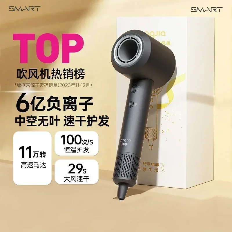 High-Speed Household Hair Dryer - New High-Power Anion, Large Wind Power, Hair Care, Low Noise.