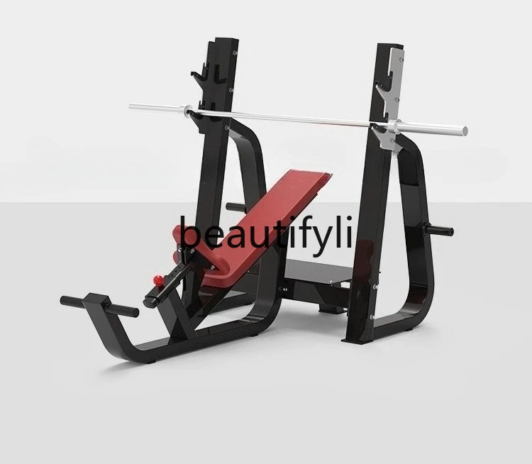 

Gym equipment, bench press frame, unit upper oblique bench press frame, indoor commercial bench press training frame