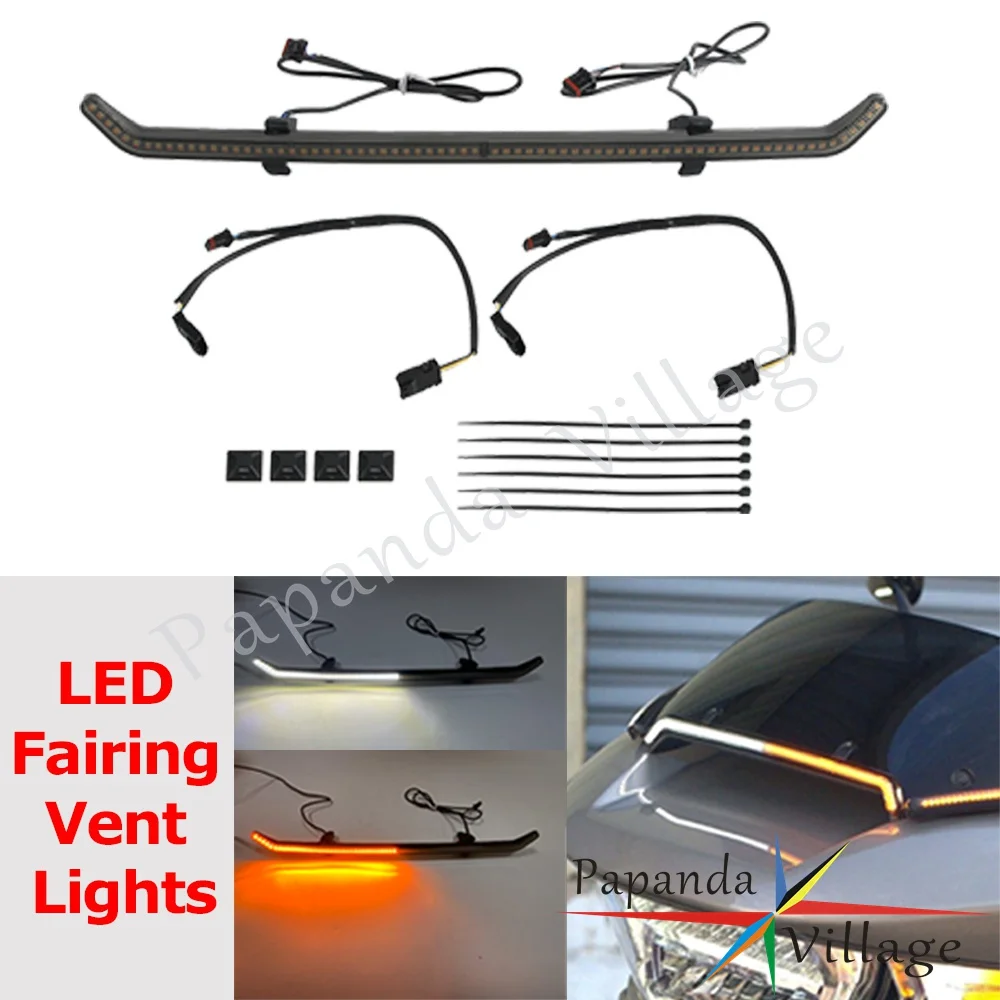 

Светодиодный центральный светильник на лобовом стекле, указатели поворота, ходовые огни для Harley Road Glide CVO ST FLTRXSTSE CVO/SE FLTRXSE 2023-2025