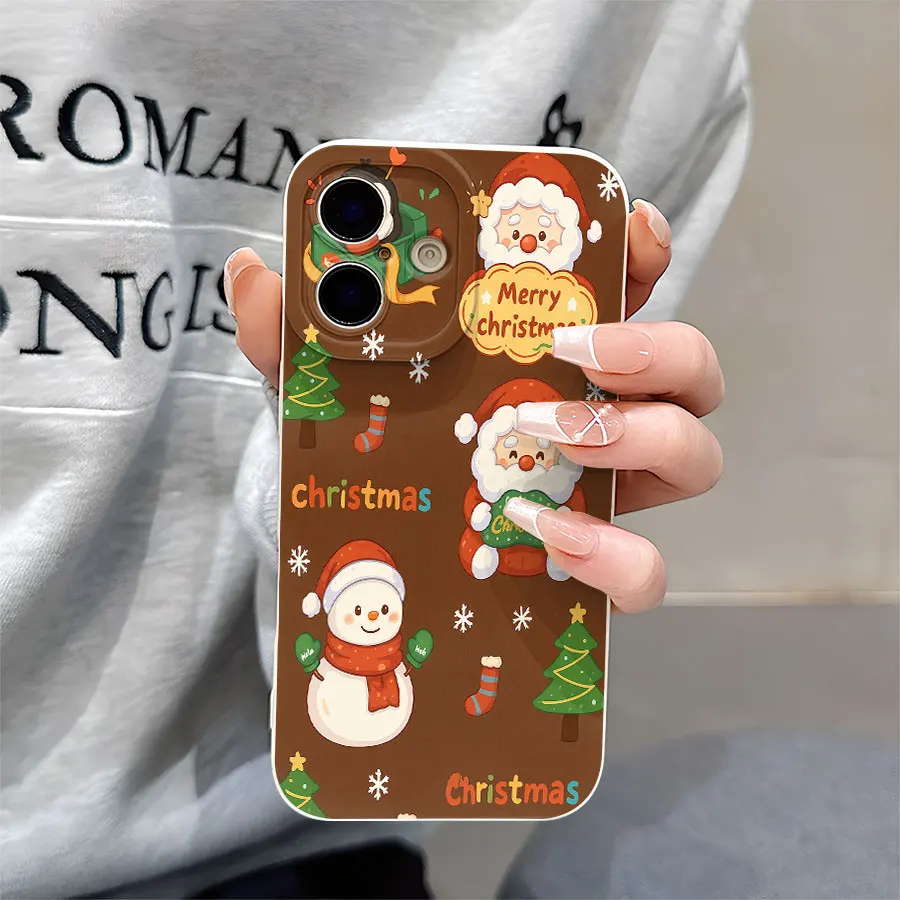 엔젤 아이 매트 TPU 소프트 폰 케이스, 아이폰 17부터 11 프로 맥스까지 360도 보호 기능 호환