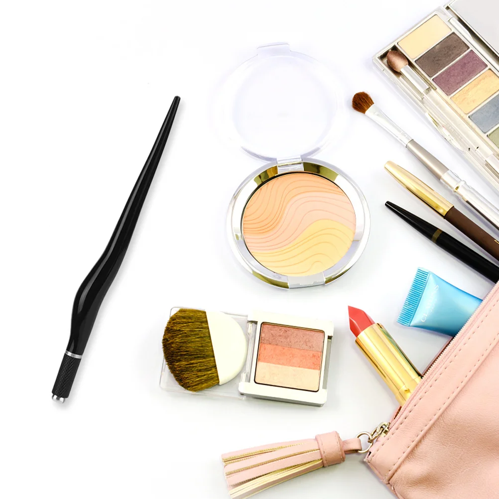 المهنية Microblading القلم الحاجب الوشم أداة المحمولة دليل الوشم إبرة حامل القلم متعدد الوظائف الجلد الدائم #4