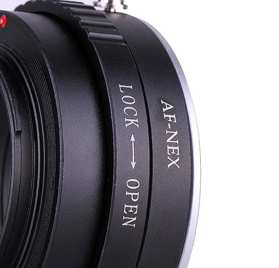 AF(MA) to NEX Camera Lens Adapter Ring Mount Stepping for Sony AF Series Minolta MA Lens to NEX E Port NEX-F3 NEX-5 -6 A7 A6000