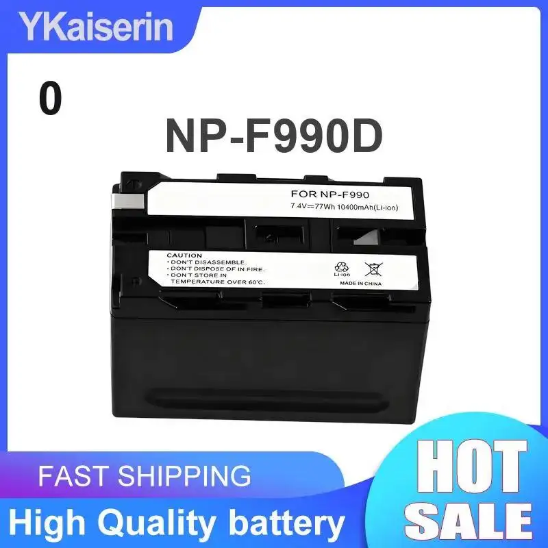 For Sony NP-F990D Camera Battery High-Performance 1400mAh