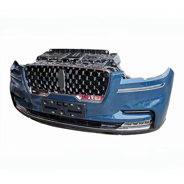 For Lincoln 2020-2024 Aviator Complete Bumper with Headlight Module Fan Radiator Bracket  OEM