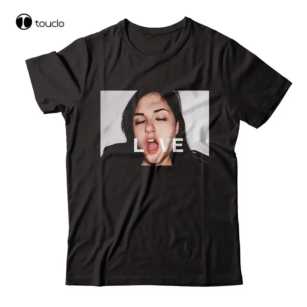 Mens Short Sleeve Grey T-Shirt Sasha Love Top Hot Sale New Fashion Brand O-Neck Oversize Style Funny T Shirt Unisex Cotton