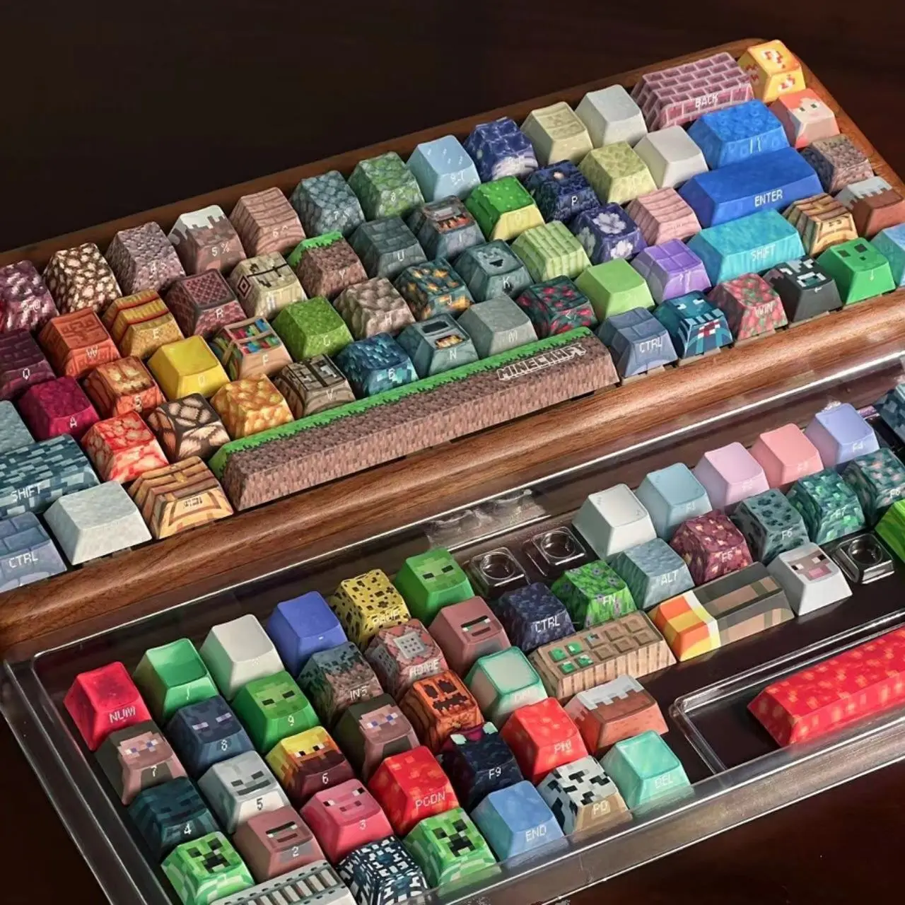 120+ مفتاح بكسل نمط Keycap الجانب طباعة أغطية المفاتيح غطاء مفتاح رائع PBT الكرز الشخصي ل الكرز 61 63 64 68 87 104 لوحة المفاتيح الميكانيكية