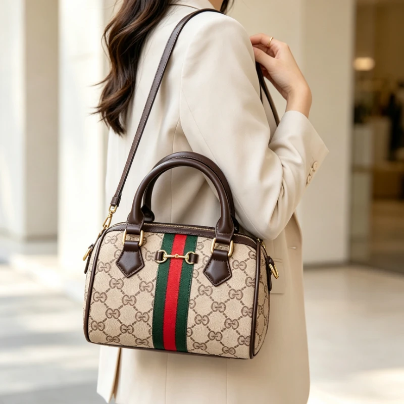 Unique High-End Stylish Tote Bag Large Capacity With Letter Logo For Women's Leisure Activities