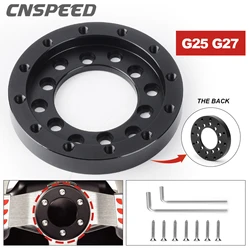 CNSPEED 73mm Steering Wheel Adapter Plate For Logitech G25 G27 Fit to 13