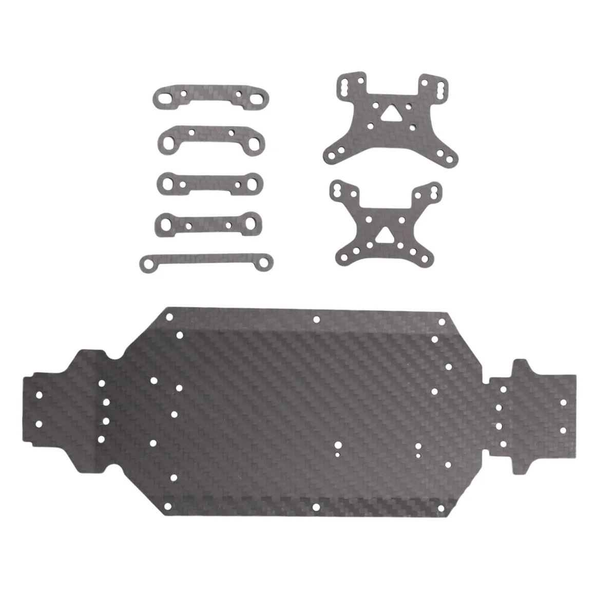 Carbon Fiber Chassis Shock Tower Arm Code for Wltoys 144001 144002 144010 LC Racing EMB-T 1/14 RC Car Upgrade Parts