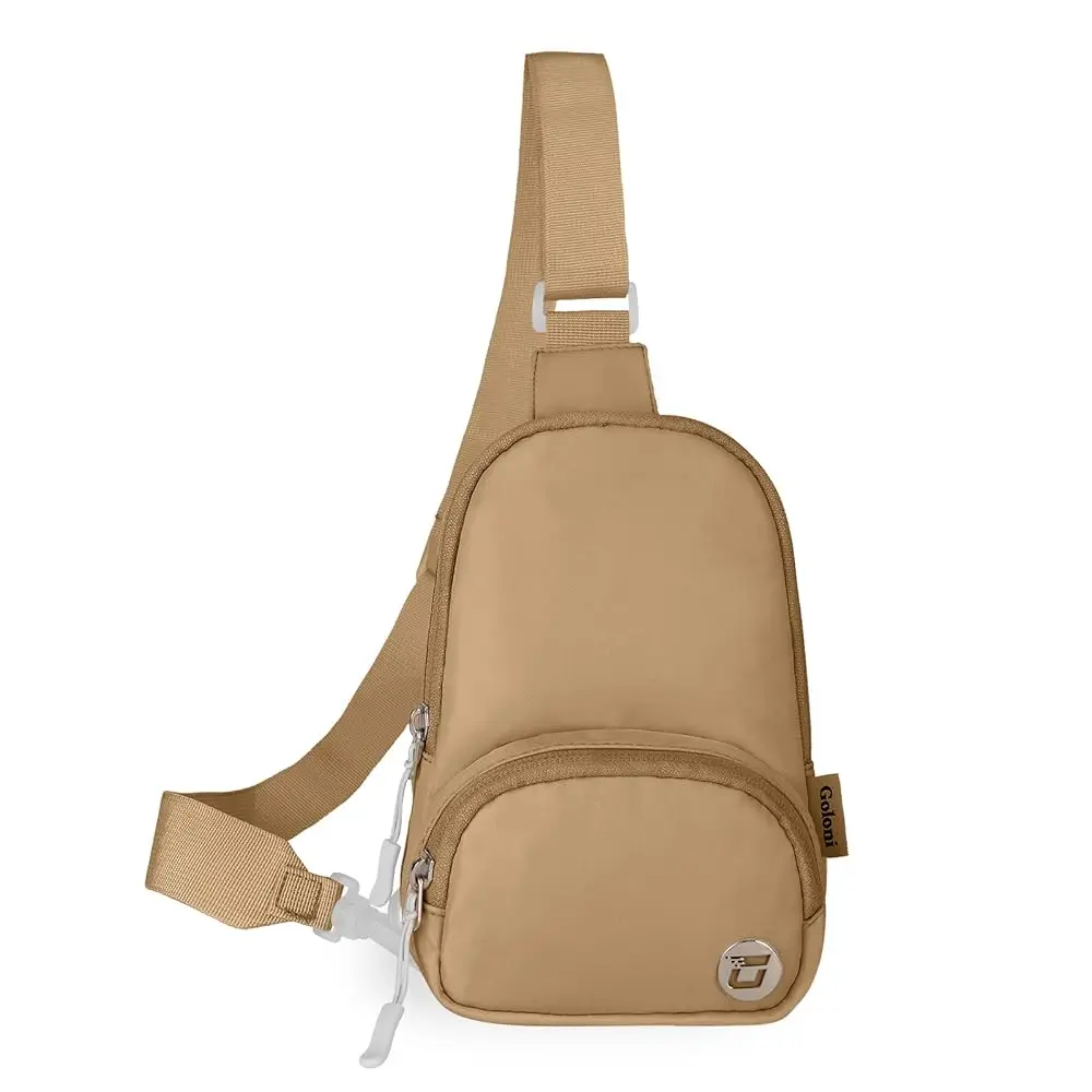 

Small Sling Bag Crossbody Bags for Women,Waterproof Daypack Fanny Pack Chest Bag with Convertible Shoulder Strap for Travel S